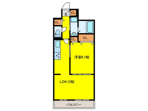 アルモニーブラッセの物件間取画像